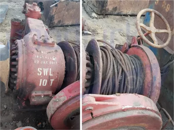 10 TON ROPE WINCH