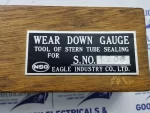 EAGLE INDUSTRY WEAR DOWN GAUGE FOR STERN TUBE SEALING