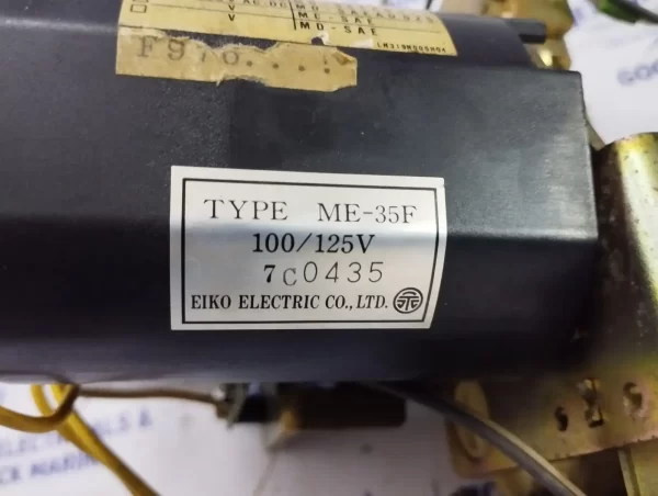EIKO ELECTRIC ME-35F MOTOR CHARGING DEVICE