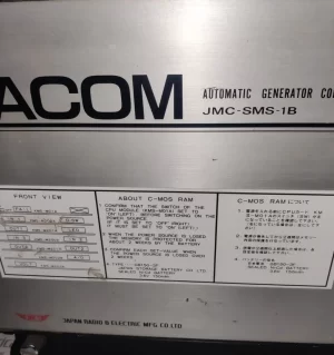 JACOM AUTOMATIC GENERATOR CONTROLLER