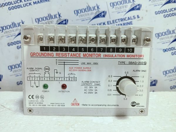 Luxco SBAG-202 insulation monitor