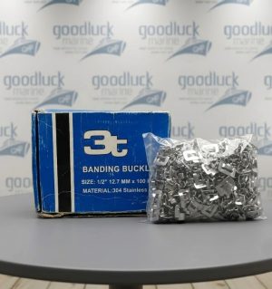 3t 1/2 Inch 12.7 MM Stainless Steel 304 Banding Buckles