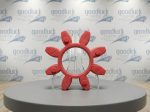 Softex 24/30 Red Elastomer Flexible Jaw Coupling