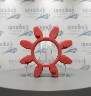Softex 24/30 Red Elastomer Flexible Jaw Coupling