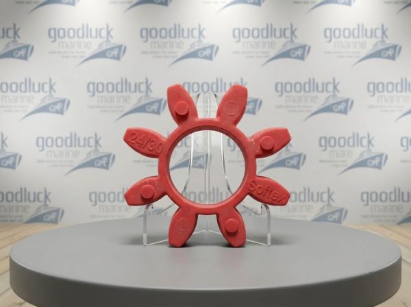 Softex 24/30 Red Elastomer Flexible Jaw Coupling