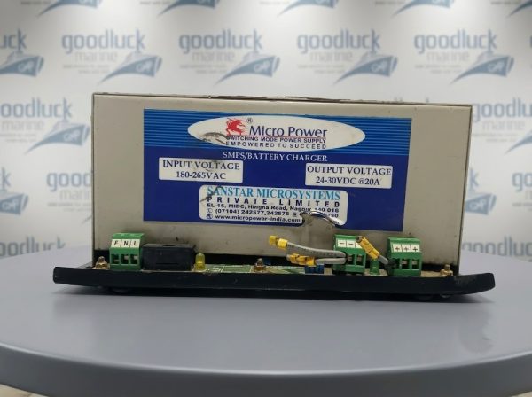Micro Power 24-30VDC 20A SMPS Battery Charger