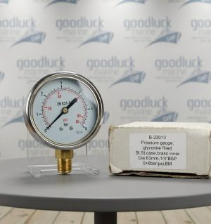 B-33013 Glycerine Filled Pressure Gauge