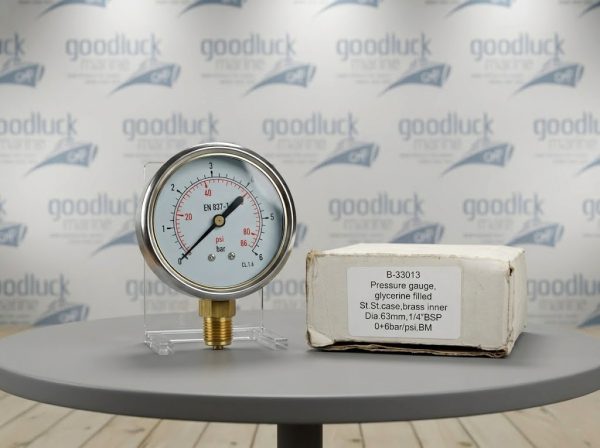 B-33013 Glycerine Filled Pressure Gauge