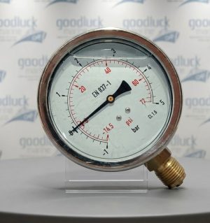 EN 837-1 Compound Pressure Vacuum Gauge