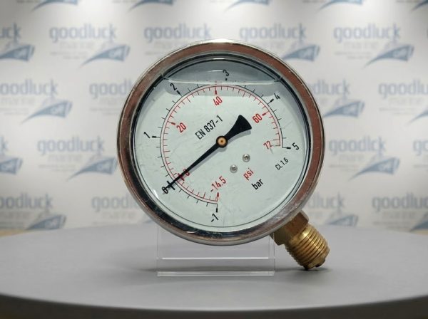 EN 837-1 Compound Pressure Vacuum Gauge