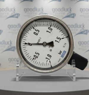 WIKA EN 837-1 Compound Pressure Vacuum Gauge