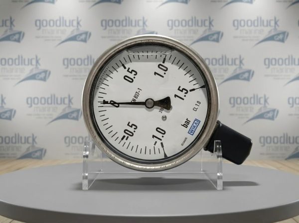 WIKA EN 837-1 Compound Pressure Vacuum Gauge